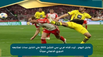 عاجل اليوم.. تردد قناة إم بي سي أكشن 2025 على النايل سات لمتابعة الدوري الألماني مجانًا